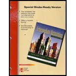 Intermediate Accounting, Vol. 1 Chapter 1-12 7th Edition Loose Leaf