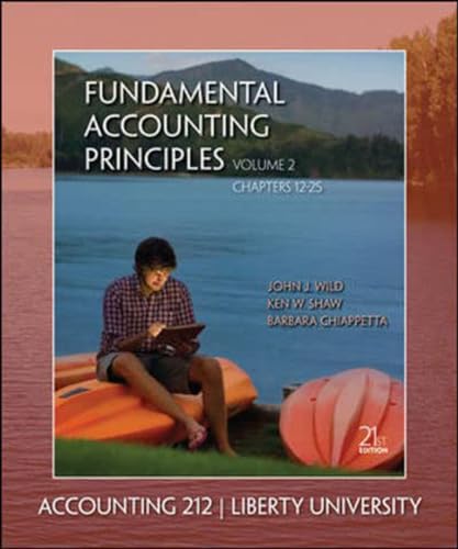 Fundamental Accounting Principles (Liberty University) (Paperback)