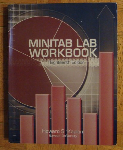 Minitab Lab Workbook - Click to Buy