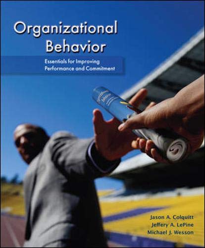 Organizational Behavior: Essentials for Improving Performance and Commitment - Click to Buy