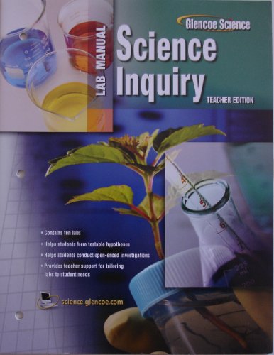 Biology: The Dynamics of Life, Science Inquiry Laboratory Manual, Teacher's Edition - Click to Buy