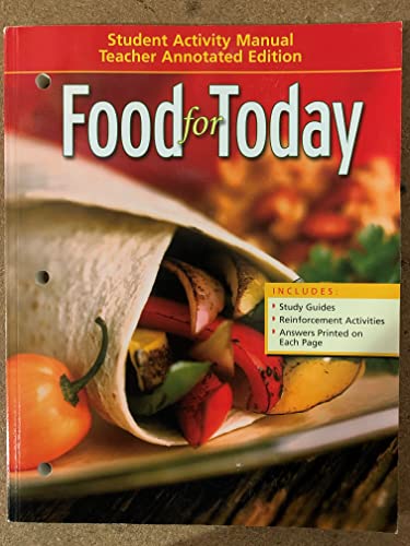 Glencoe: Food for Today - Student Activity Manual - Teacher Annotated Edition - Click to Buy