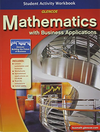 Mathematics with Business Applications, Student Activity Workbook (LANGE: HS BUSINESS MATH) - Click to Buy