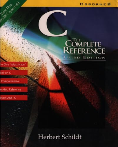 C: The Complete Reference (Complete Reference Series) - Click to Buy