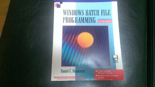 Windows Batch File Programming/Book and Disk - Click to Buy