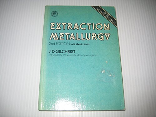 Extraction Metallurgy - Click to Buy