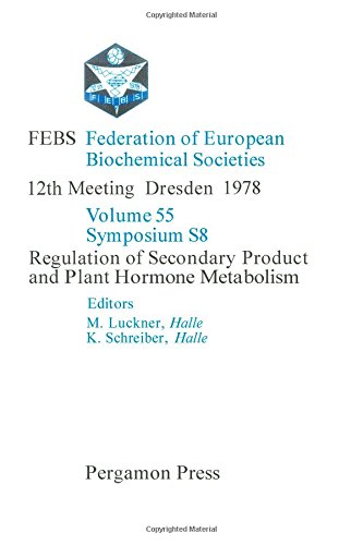 Regulation of secondary product and plant hormone metabolism (Proceedings of the 12th FEBS meeting ; [v. 1]) - Click to Buy