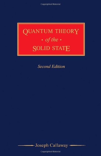 Quantum Theory of the Solid State, Second Edition - Click to Buy