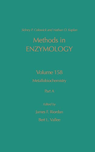 Metallobiochemistry, Part A (Volume 158) - Click to Buy
