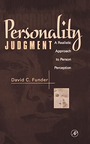 Personality Judgment: A Realistic Approach to Person Perception - Click to Buy