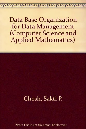 Data Base Organization for Data Management - Click to Buy