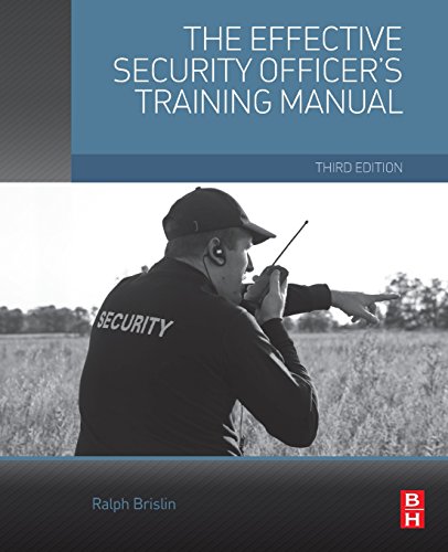 The Effective Security Officer's Training Manual - Click to Buy