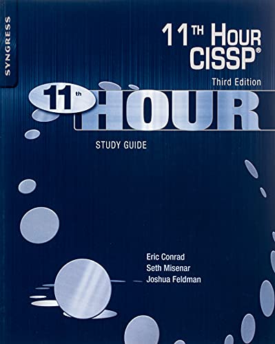 Eleventh Hour CISSP®: Study Guide - Click to Buy