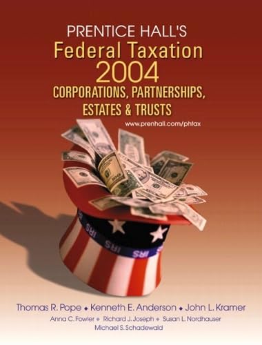 Prentice Hall's Federal Taxation 2004: Corporations, Partnerships, Estates and Trusts - Click to Buy