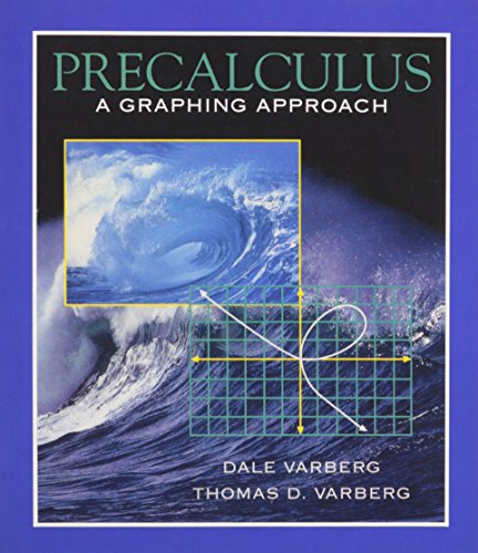 Precalculus: A Graphing Approach - Click to Buy