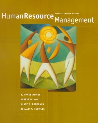 Human Resource Management, Canadian Edition (2nd Edition)