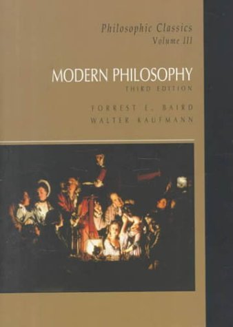 Philosophic Classics: Volume III: Modern Philosophy - Click to Buy