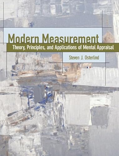 Modern Measurement: Theory, Principles, and Applications of Mental Appraisal - Click to Buy
