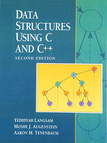 Data Structures Using C and C++ (2nd Edition) - Click to Buy