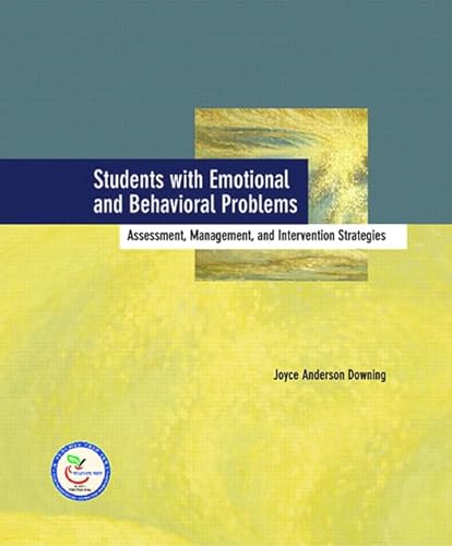Students with Emotional and Behavioral Problems: Assessment, Management and Intervention Strategies - Click to Buy