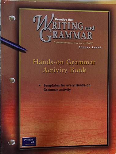 Prentice Hall Writing & Grammar Hands-On Grammar Activity Book Grade 6 2001c First Edition - Click to Buy
