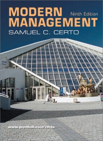 Modern Management: United States Edition - Click to Buy