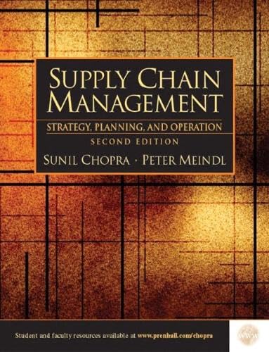Supply Chain Management (2nd Edition) - Click to Buy