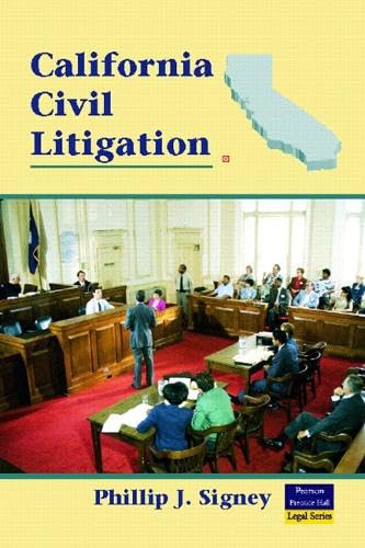California Civil Litigation - Click to Buy