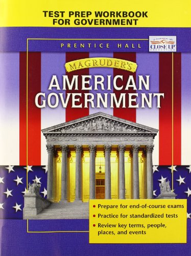 Test Prep Workbook to Accompany Magruder's American Government