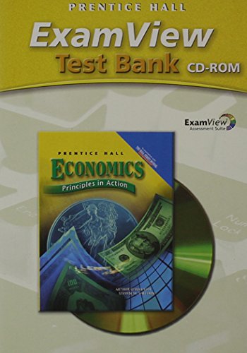 Economics: Principles in Action Computer Test Bank 2007c - Click to Buy