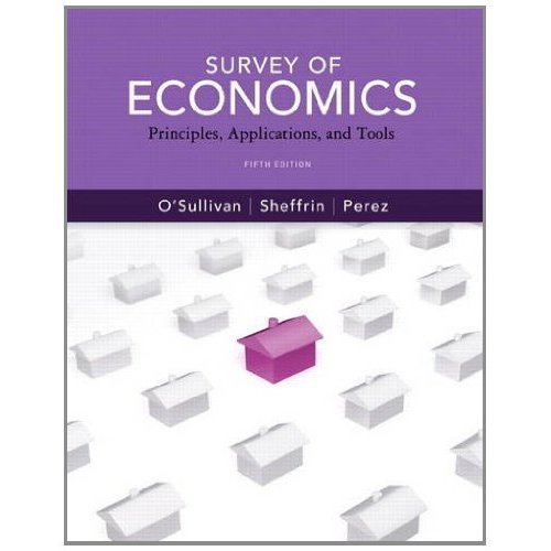Survey of Economics: Principles, Applications and Tools (5th Edition) (Pearson Series in Economics) - Click to Buy
