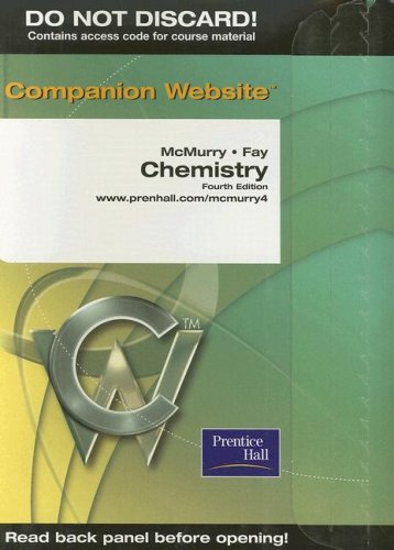 Chemistry Companion Website - Click to Buy