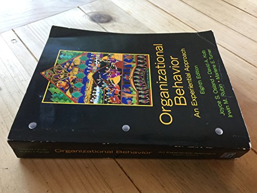 Organization Behavior: An Experiential Approach - Click to Buy