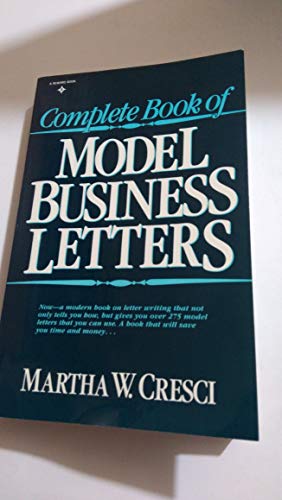 Complete Book of Model Business Letters - Click to Buy