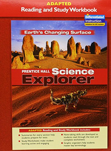 Adapted Reading and Study Workbook Prentice Hall Science Explorer Earths Changing Surface - Click to Buy