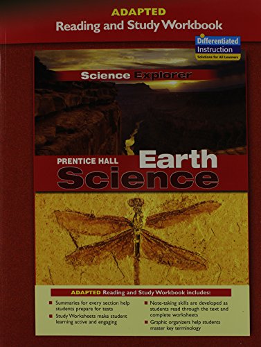 Prentice Hall Science Explorer Earth Science Adapted Reading and Study Workbook - Click to Buy