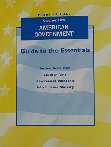 Magruder's American Government Guide to the Essentials - Click to Buy
