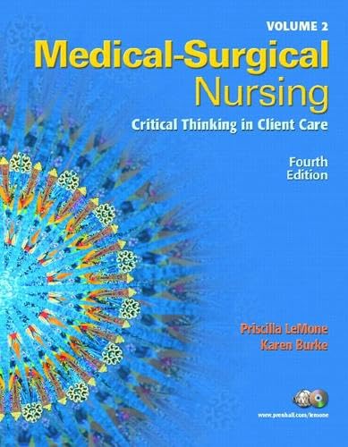 Medical Surgical Nursing, Volume 2 for Medical Surgical Nursing Volumes 1 & 2, Package (4th Edition) - Click to Buy
