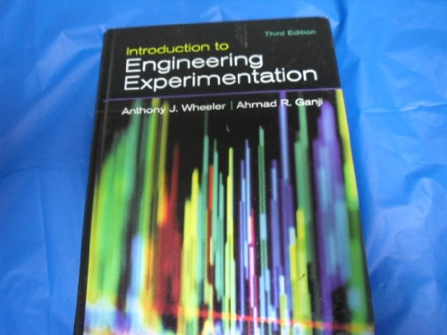 Introduction to Engineering Experimentation - Click to Buy