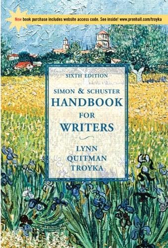 Simon & Schuster Handbook with E-book and 2003 MLA Update, Sixth Edition - Click to Buy