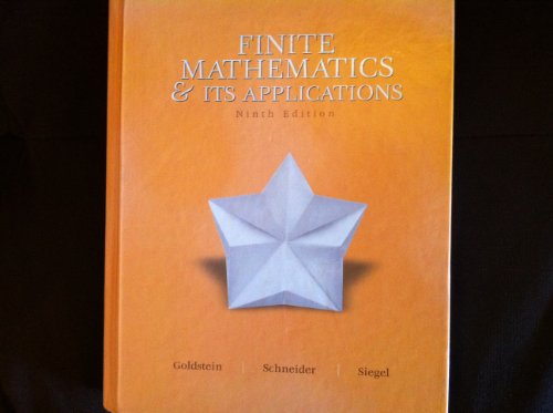 Finite Mathematics and Its Application (9th Edition) - Click to Buy