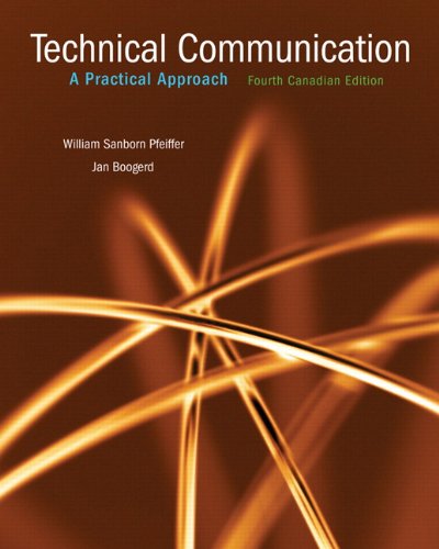 Technical Communication, Fourth Canadian Edition (4th Edition)