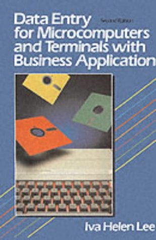 Data Entry for Microcomputers and Terminals: With Business Applications - Click to Buy