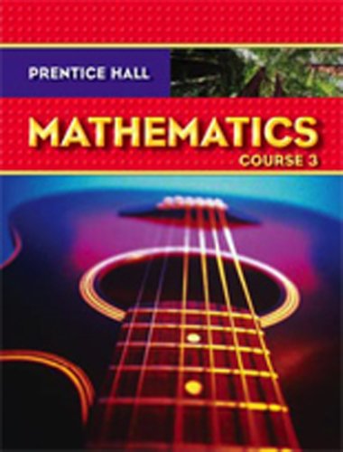 Prentice Hall Math Course 3 Adapted Student Workbook 2007c - Click to Buy