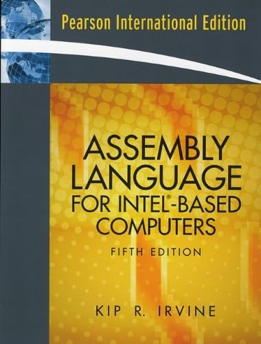 Assembly Language For Intel Based Computers