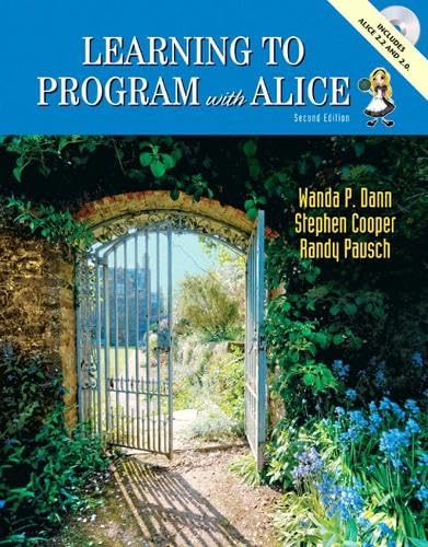 Learning To Program with Alice: United States Edition - Click to Buy