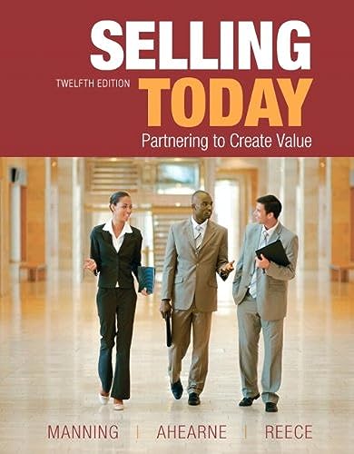 Selling Today (12th Edition) - Click to Buy