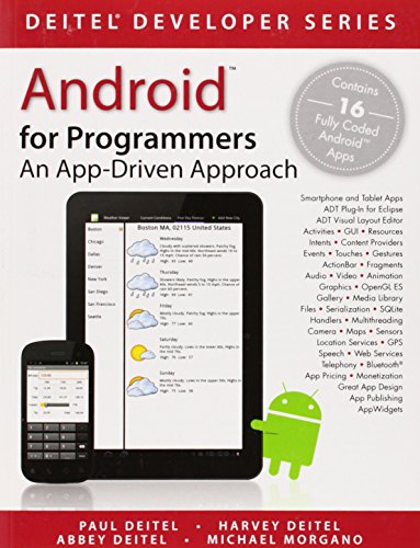 Android for Programmers: An App-Driven Approach (Deitel Developer (Paperback)) - Click to Buy