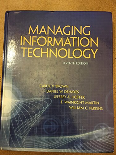 Managing Information Technology - Click to Buy