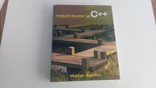 Problem Solving With C++ - Click to Buy